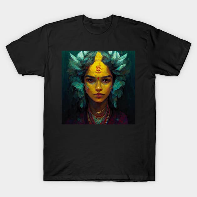 Forest Goddess T-Shirt by taoistviking